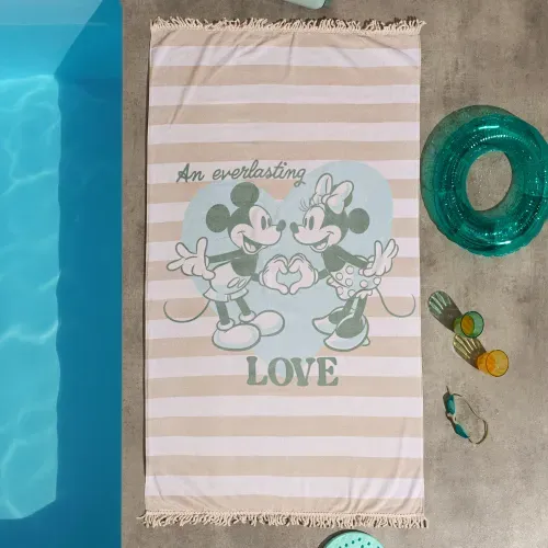 Toallón Playero Extra Large Disney Everlasting Love