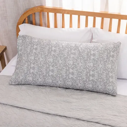 Funda de Almohada King Algodón Blend Arabesco