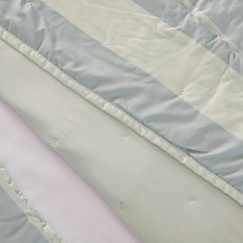 Cubrecama 1 Plaza Reversible Rayas