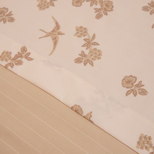 Juego de Sábanas Twin Golondrinas y Flores