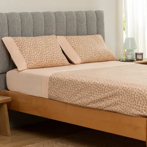 Juego de Sábanas Queen Algodón Blend Liberty Calm