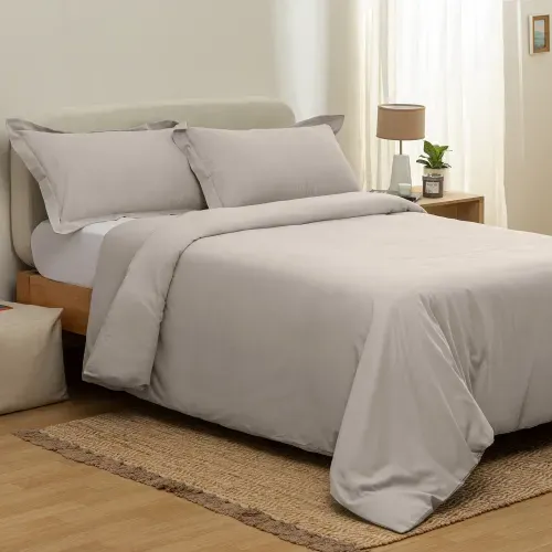 Funda de Acolchado Queen Cáñamo Liso