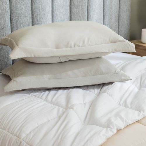 Set de 2 Fundas de Almohadones Extra Suaves