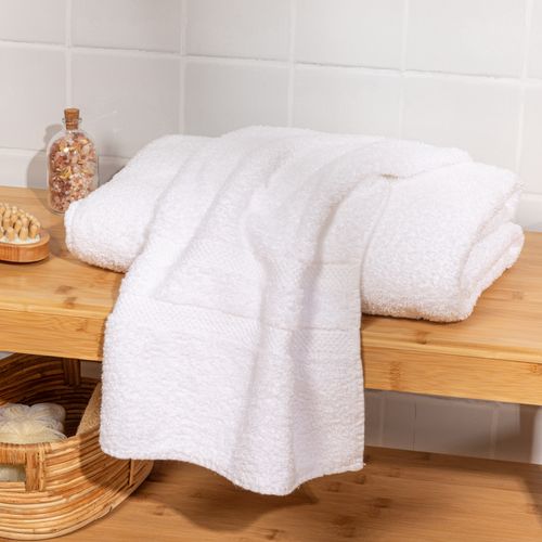 Juego de Toalla y Toallón Doble Raya