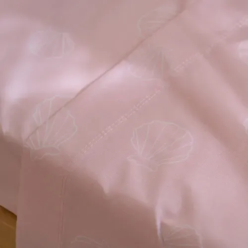 Juego de Sábanas Cuna Algodón Blend Ostra