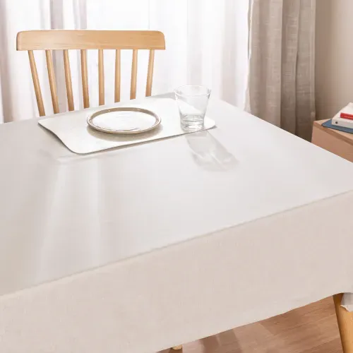 Mantel Rectangular Mediano Cáñamo Liso