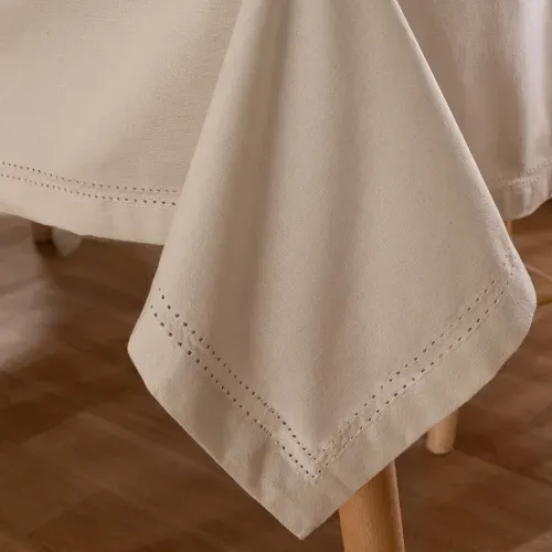 Mantel Chico Rectangular  Liso con Vainilla