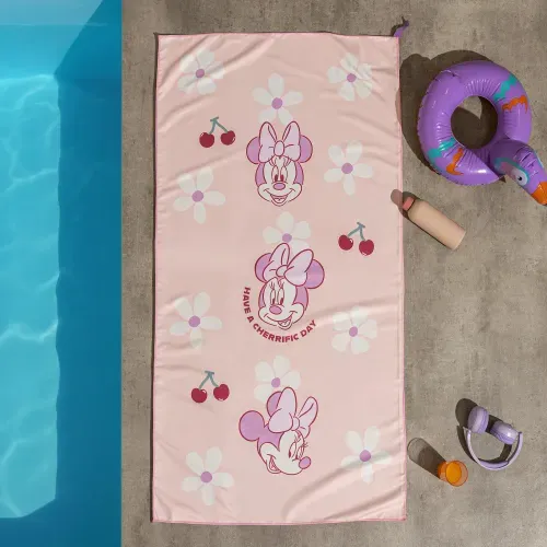 Toallón de Secado Rápido Disney Cherrific Minnie