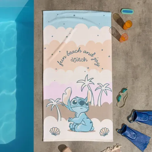 Toallón Playero Disney Fun Beach Stitch