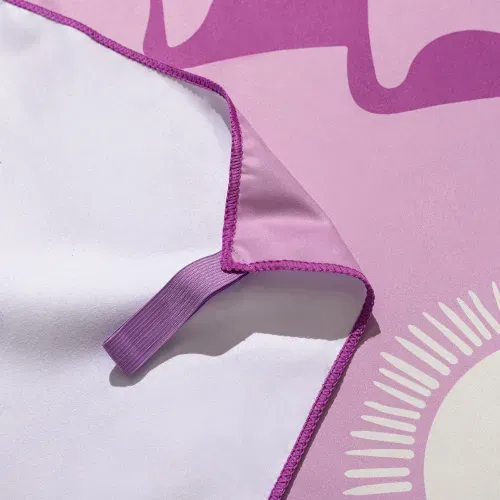 Set de Toallón de Secado Rápido con Mochila Ruta Playera