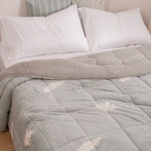 Acolchado King Sensitive Plush Flor