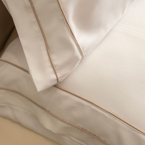 Set de Fundas de Almohadas Protectoras King Bambú Lisas