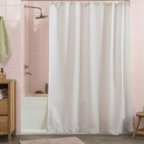 Cortina de Baño Nido de Abeja