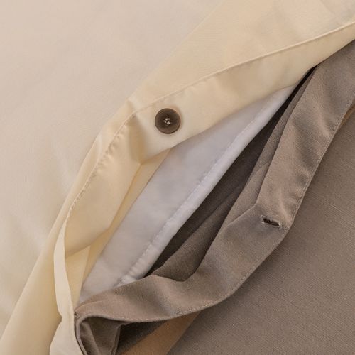 Funda de Acolchado Twin Lino Rayas