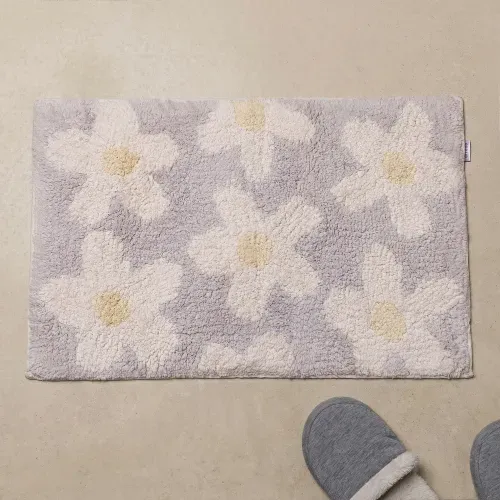 Alfombra de Baño Flores