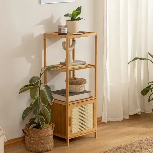 Mueble de Bambú y Esterilla