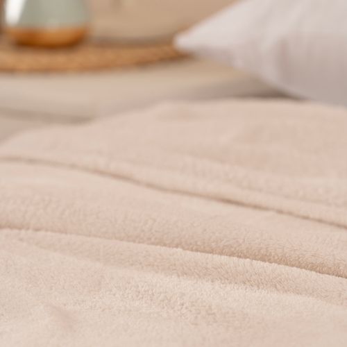 Frazada Queen Coral Flannel Fleece Lisa