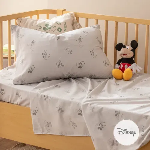 Juego de sábanas Cuna Algodón Blend Mickey Fun