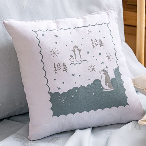 Almohadón Infantil Pingüinos