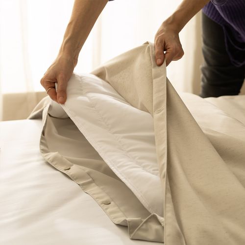 Relleno de Acolchado Twin Liso de Vellón Siliconado