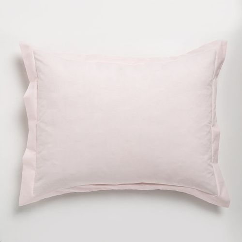Funda de Almohadón con Pestañas Algodón Blend Lisa