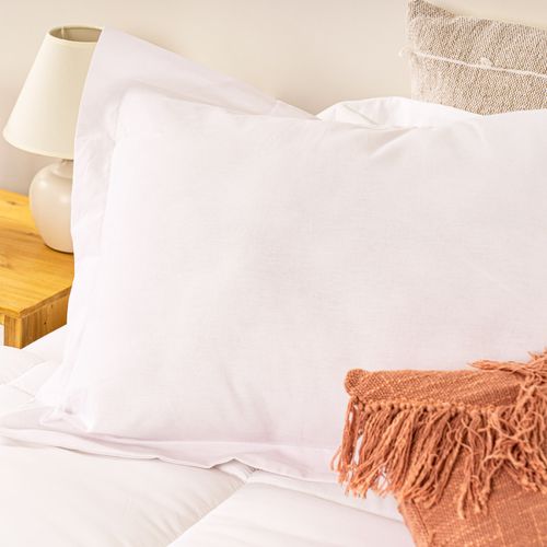 Funda de Almohadón con Pestaña Lisa