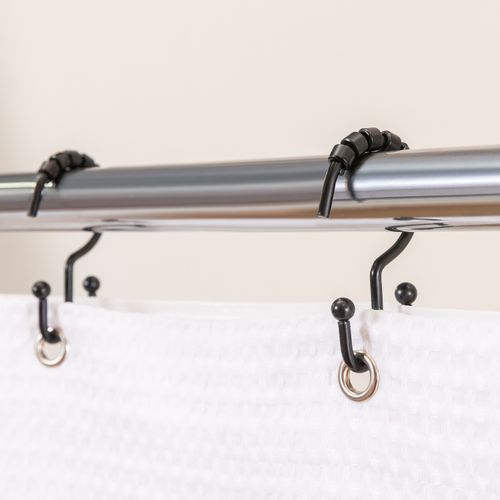 Ganchos Dobles para Cortina de Baño