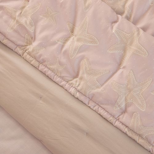 Cubrecama 1 Plaza Reversible Estrellas