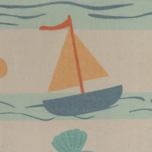 Alfombra Rectangular Infantil Marino