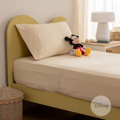 Juego de Sábanas 1 Plaza Algodón Blend Disney Onda Mickey