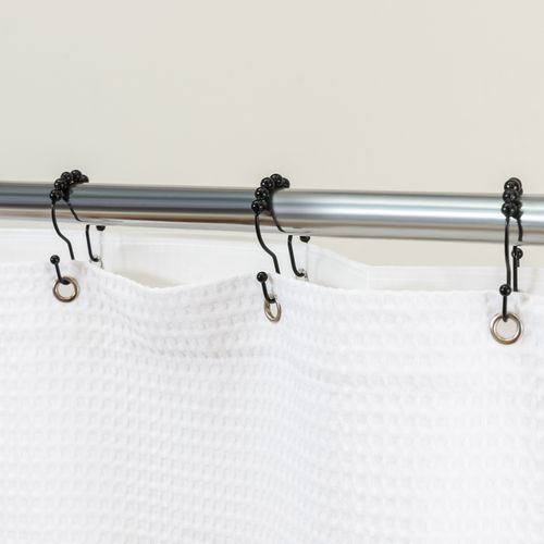 Ganchos para Cortina de Baño Doble Perlas