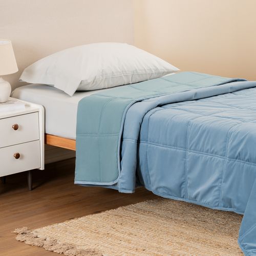 Acolchado Twin Plush Velvet Liso