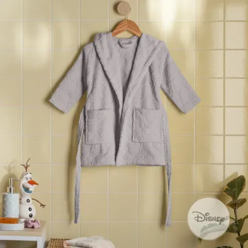 Bata de Baño Infantil con Capucha Toalla Mickey Bulgarito