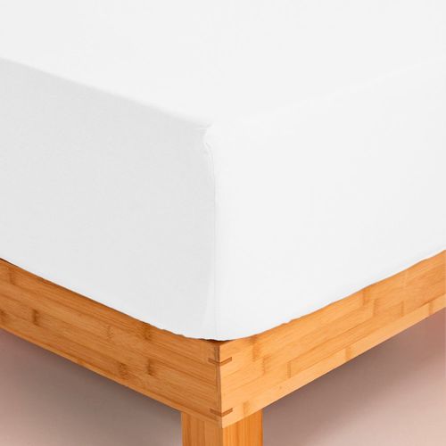 Sábana Ajustable Twin Algodón Blend Esencial