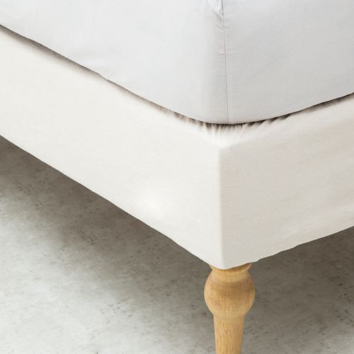 Cubresommier Elastizado 1 Plaza de Algodón Panamá Liso