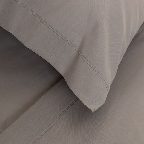 Juego de Sábanas Extra Queen Algodón Blend Liso