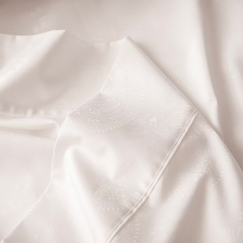 Juego de Sábanas Twin Algodón Satén 360 Hilos Jacquard