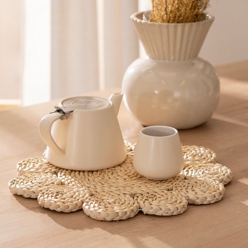 Portaplato Individual con Forma de Flor