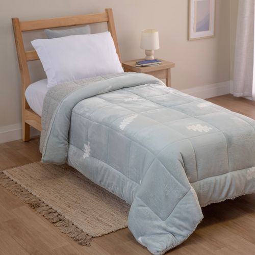 Acolchado Twin con Corderito Sensitive Plush Flor