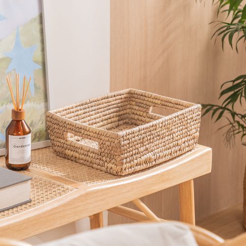 Contenedor Artesanal Grande Hojas Kans