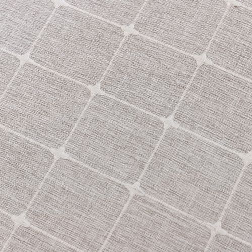 Mantel Chico Rectangular Cuadros con Flecos