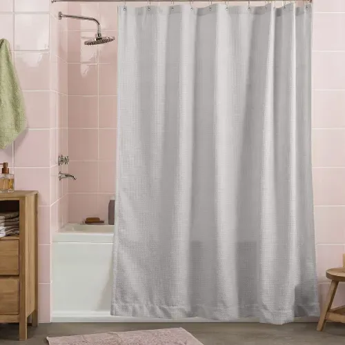 Cortina de Baño Nido de Abeja