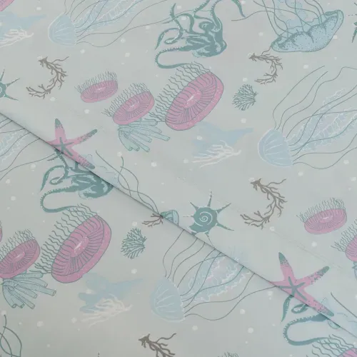 Juego de Sábanas 1 Plaza Medusas