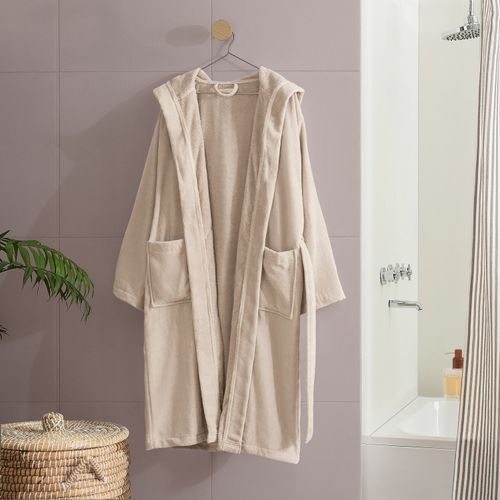 Bata de Baño Adulto Velour con Capucha