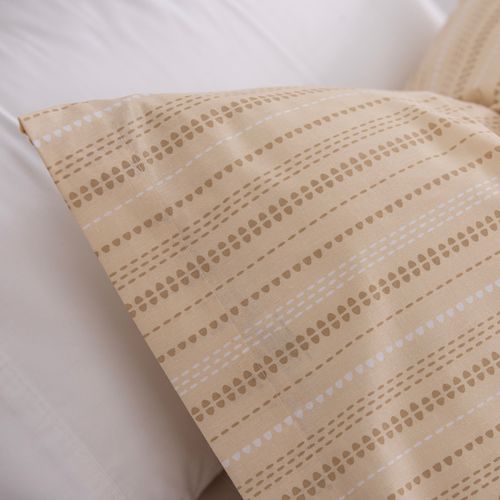 Funda de Almohada Queen Size Rayado Punto