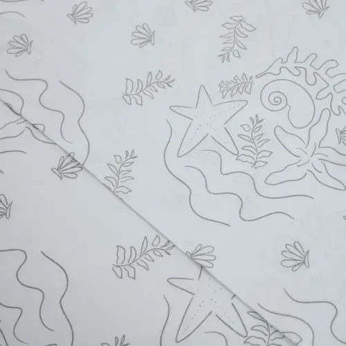 Juego de Sábanas 1 Plaza Algodón Blend Starfish