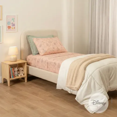 juego de Sábanas 1 Plaza Algodón Blend Disney Princesas