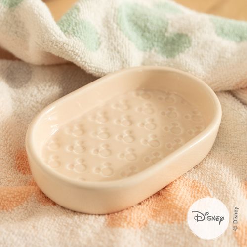Jabonera de Cerámica Caritas Mickey