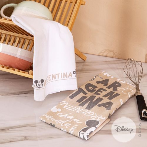Set de 2 Repasadores Disney Mickey Argentina