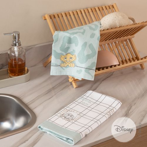 Set de 2 Repasadores Disney No Worries Simba